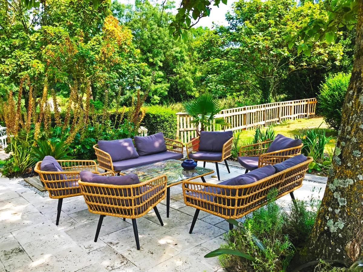 Logis De Tirac Bed & Breakfast Lorignac Luaran gambar