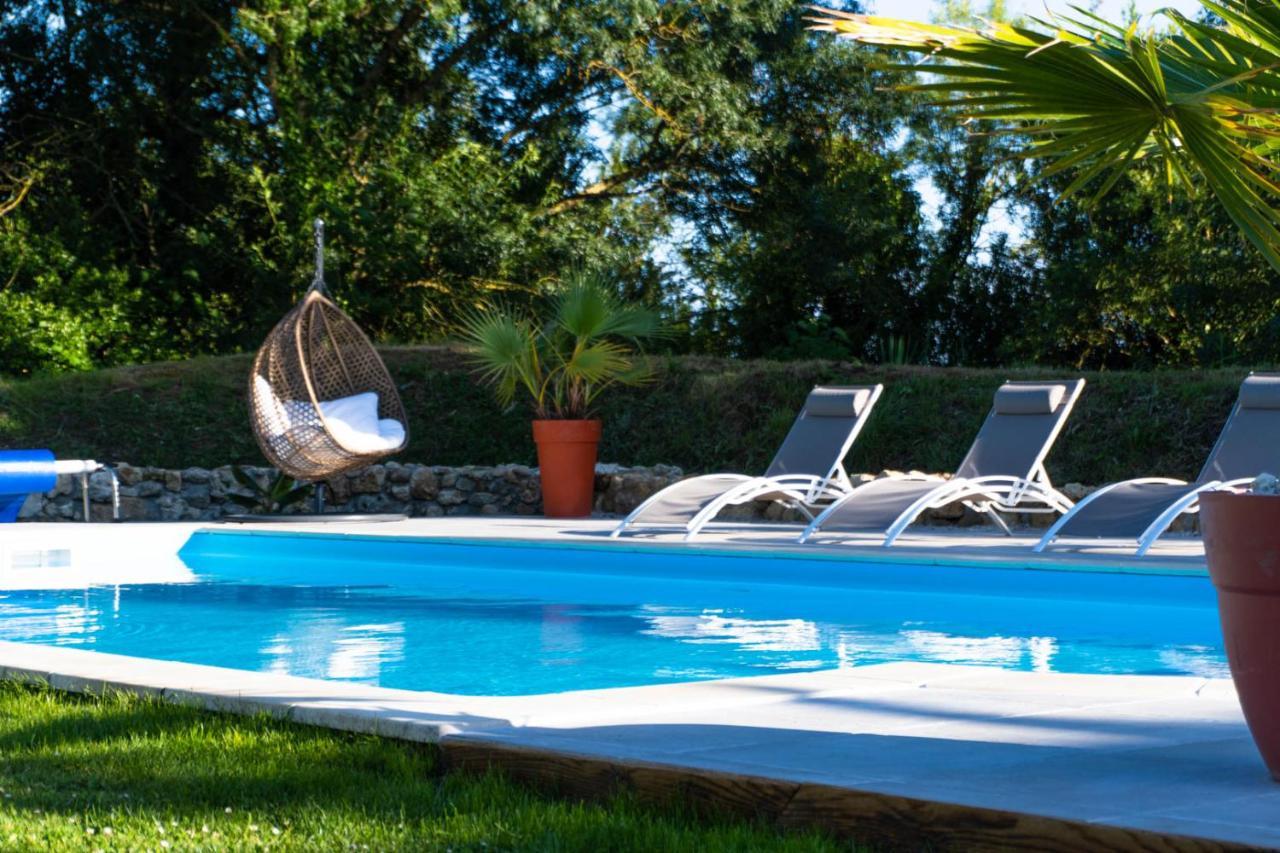 Logis De Tirac Bed & Breakfast Lorignac Luaran gambar